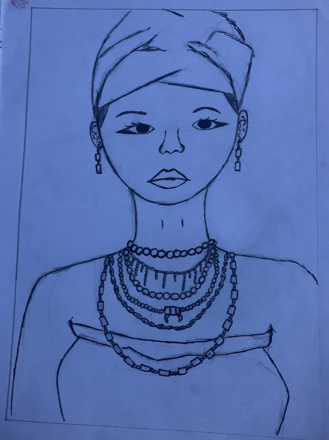 character sketch drawing